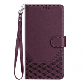 Bescherming Hoesje Google Pixel 10a Honingraatpatroon Rfid-bescherming