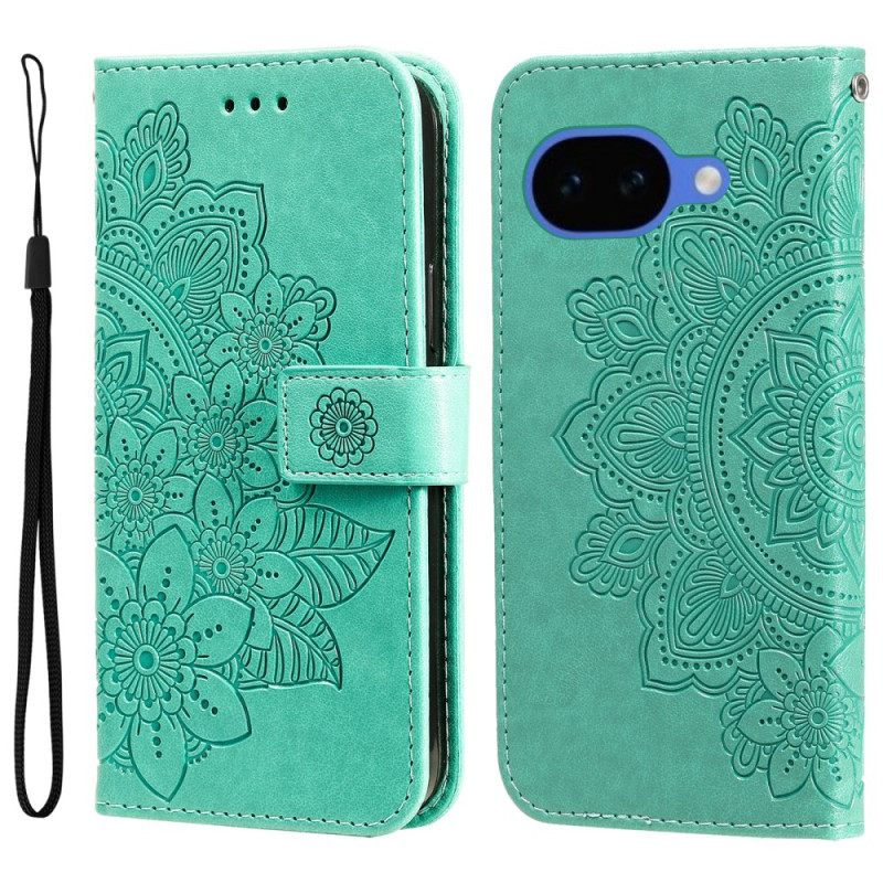 Flip Case Leren Google Pixel 10a Mandala Print