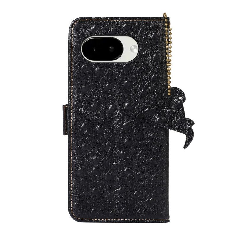 Folio-hoesje Google Pixel 10a Gestructureerd Leer