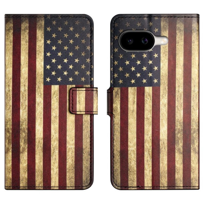 Folio-hoesje Google Pixel 10a Telefoonhoesje Amerikaanse Vlag