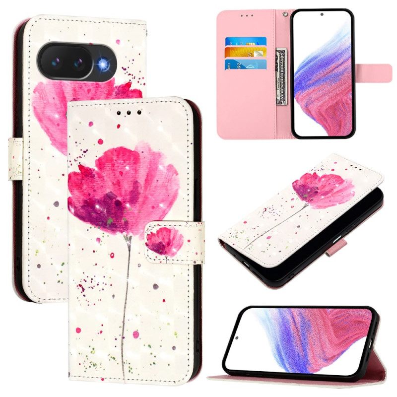 Folio-hoesje Google Pixel 10a Telefoonhoesje Klaproos