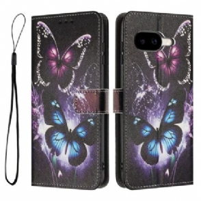 Folio-hoesje Google Pixel 10a Telefoonhoesje Twee Vlinders