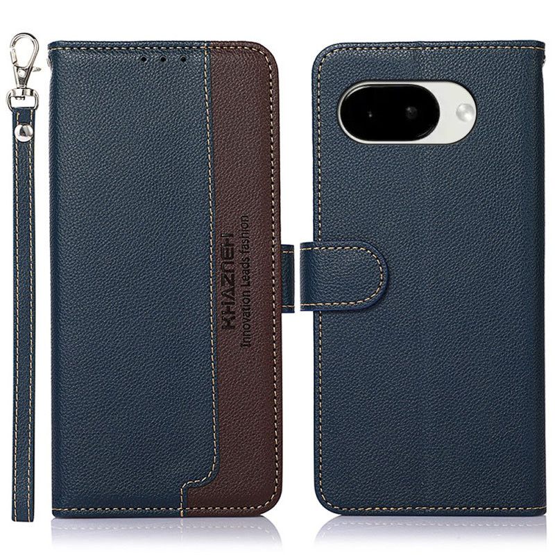 Folio-hoesje Google Pixel 10a Telefoonhoesje Tweekleurig Khazneh