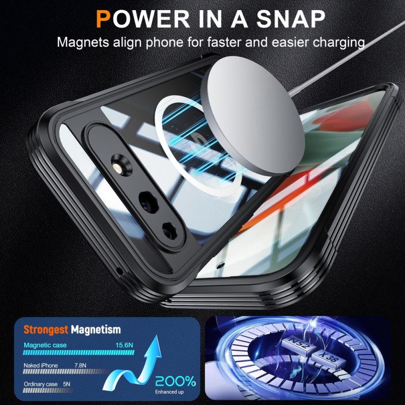 Hoesje Google Pixel 10a Magnetische Schermbeschermer Van Gehard Glas