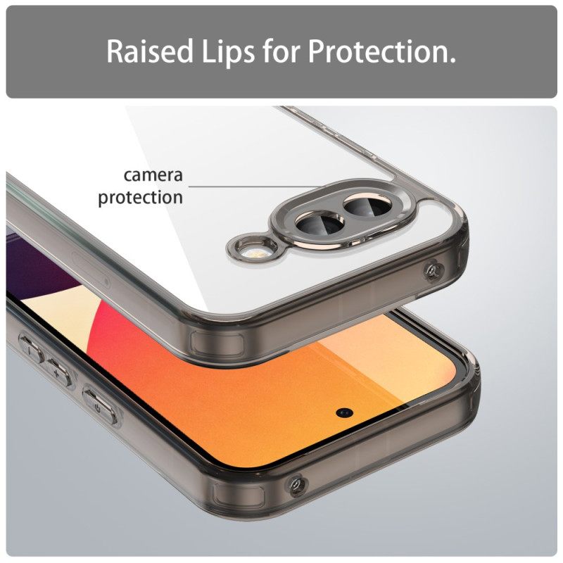 Hoesje Google Pixel 10a Randen In Metallic Stijl