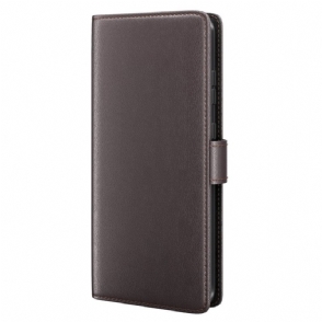 Leren Hoesje Google Pixel 10a Echt Leer Bescherming Hoesje