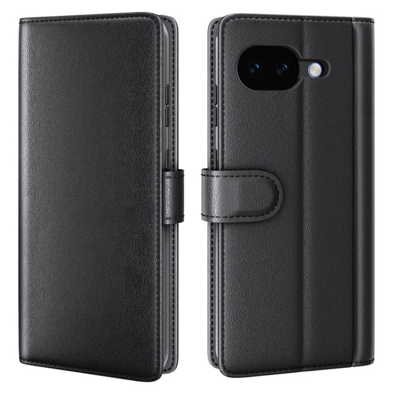 Leren Hoesje Google Pixel 10a Echt Leer Bescherming Hoesje