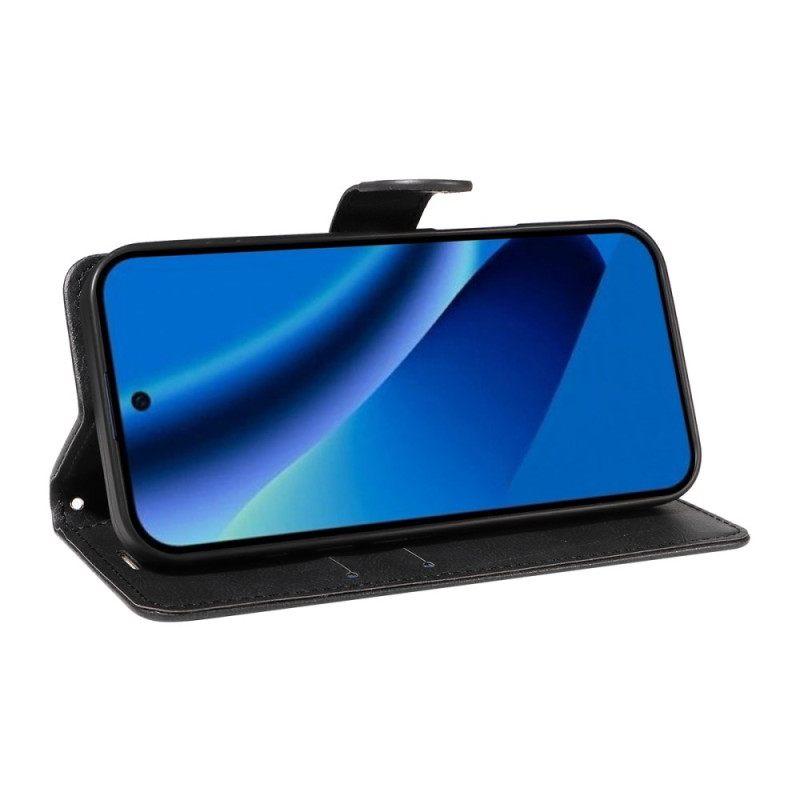 Leren Hoesje Google Pixel 10a Effen Leerlook