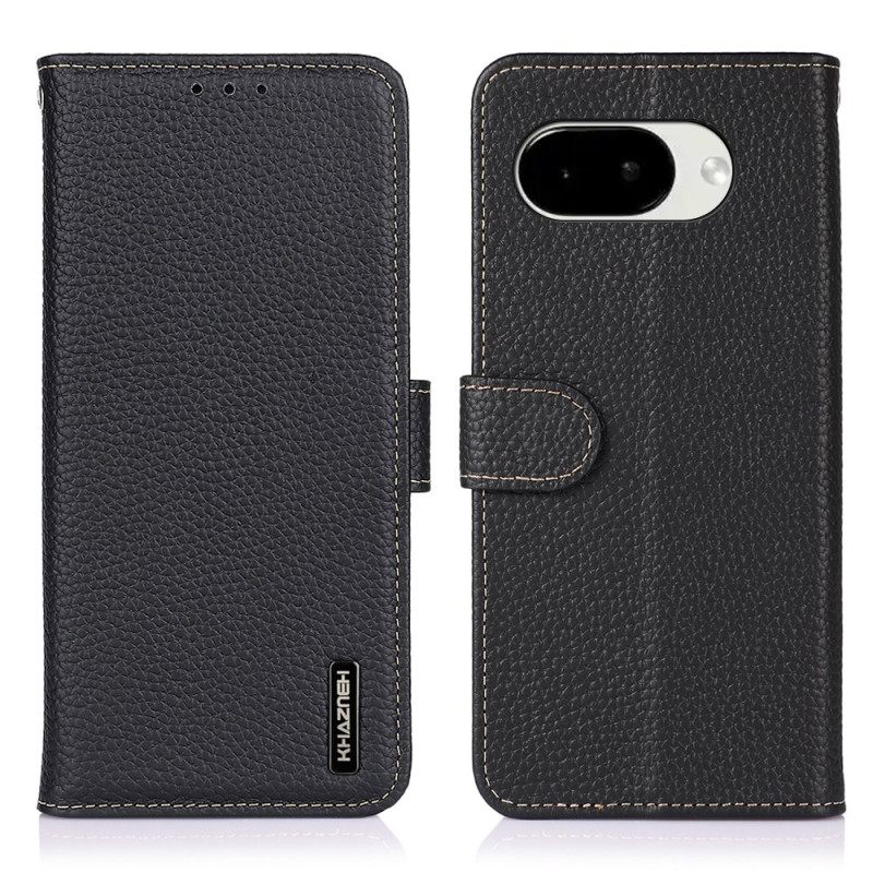 Leren Hoesje Google Pixel 10a Lychee Leather Khazneh