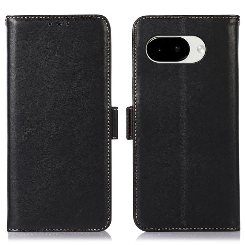 Leren Hoesje Google Pixel 10a Rfid-blokkerend Leer Bescherming Hoesje