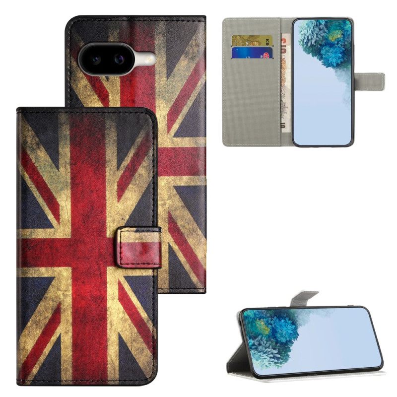 Leren Hoesje Google Pixel 10a Union Jack