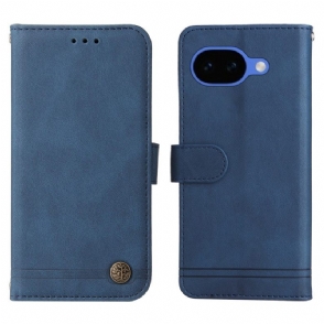 Leren Hoesje Voor Google Pixel 10a Decoratieve Klinknagel