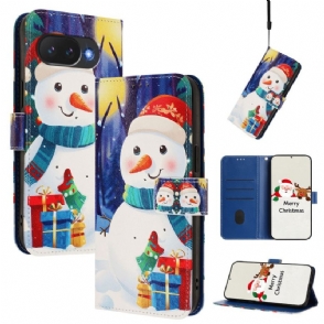 Leren Hoesje Voor Google Pixel 10a Kerst