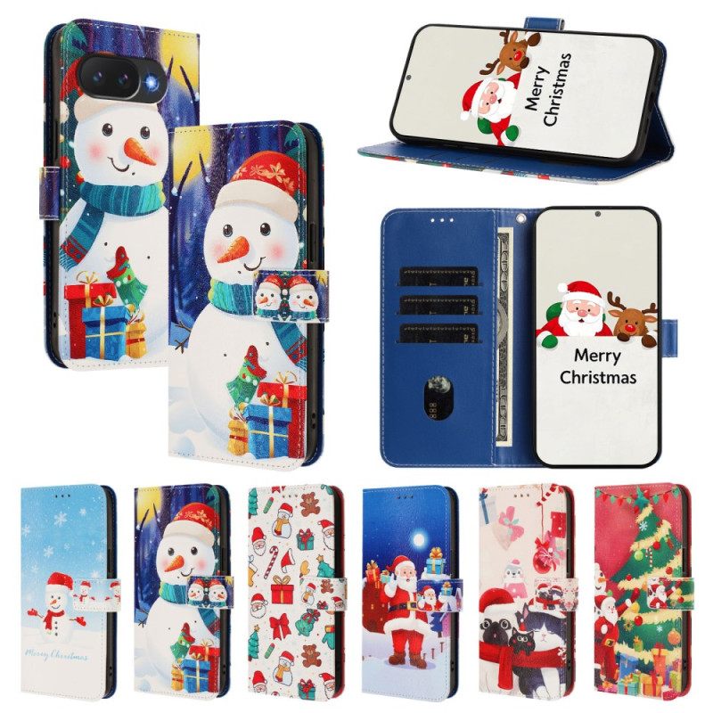 Leren Hoesje Voor Google Pixel 10a Kerst