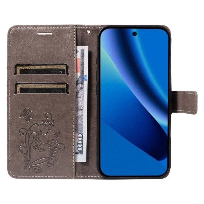 Leren Hoesje Voor Google Pixel 10a Reuzenvlinders