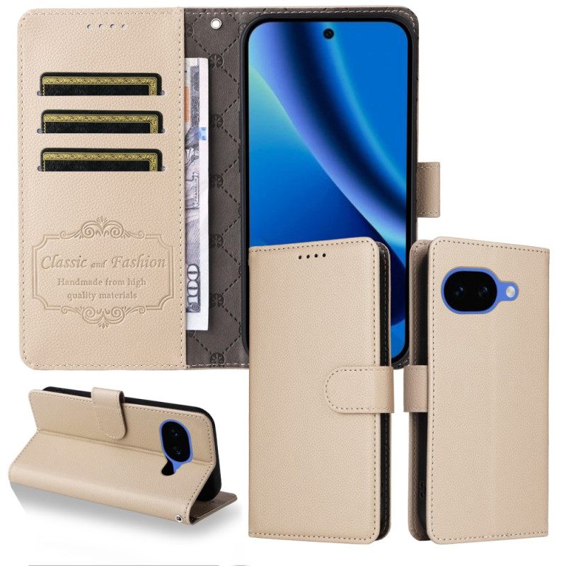 Leren Hoesje Voor Google Pixel 10a Rfid-blokkering