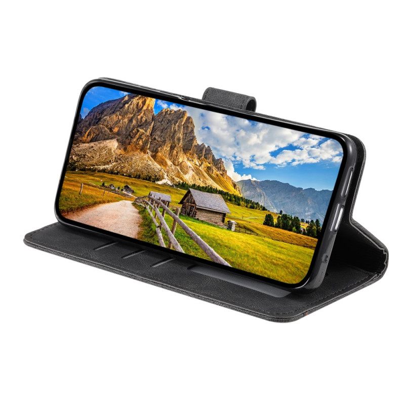 Leren Hoesje Voor Google Pixel 10a Vintage Tweekleurig