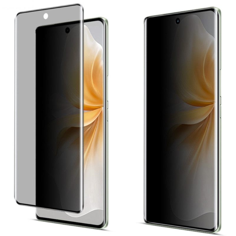 Gebogen Anti-spionage Screenprotector Van Gehard Glas Voor V40 Lite 5g