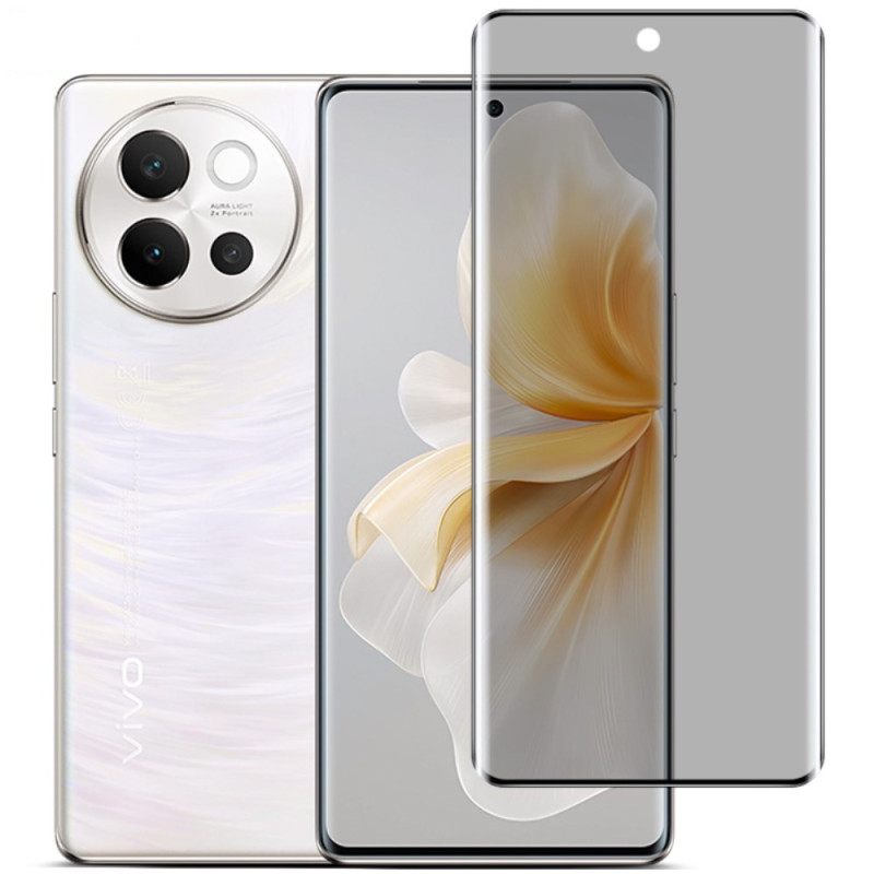 Gebogen Anti-spionage Screenprotector Van Gehard Glas Voor V40 Lite 5g