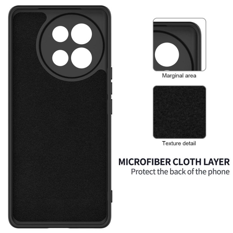 Hoesje Voor Vivo V40 Lite 5g Vloeibare Siliconen Met Bandje