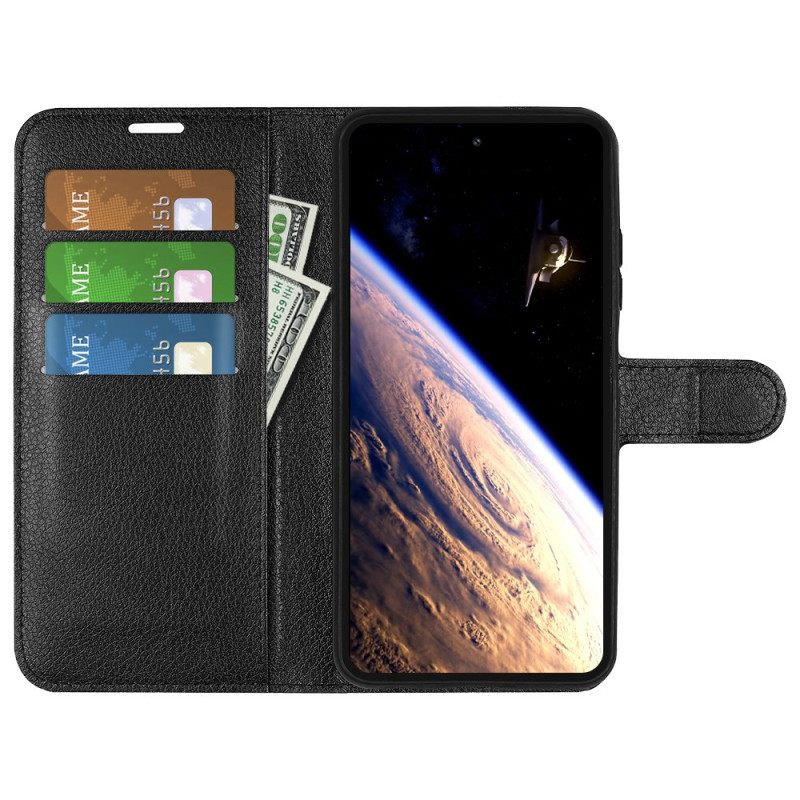 Leren Hoesje Voor Vivo V40 Lite 5g Imitatie Lychee Leer