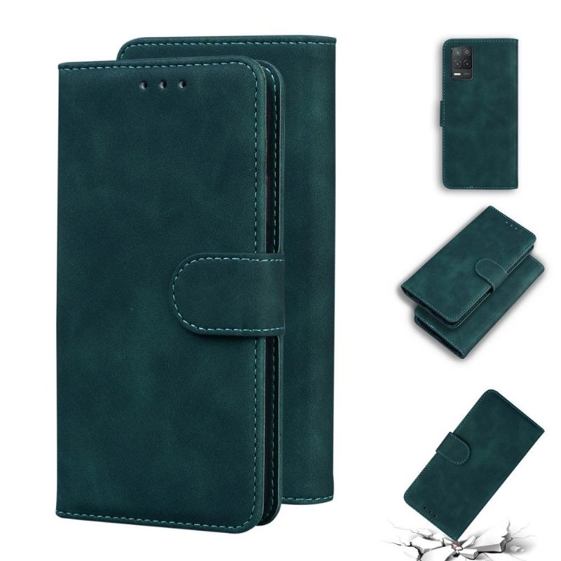 Folio-hoesje voor Realme 8 5G Anti-fall Roman Soft Touch