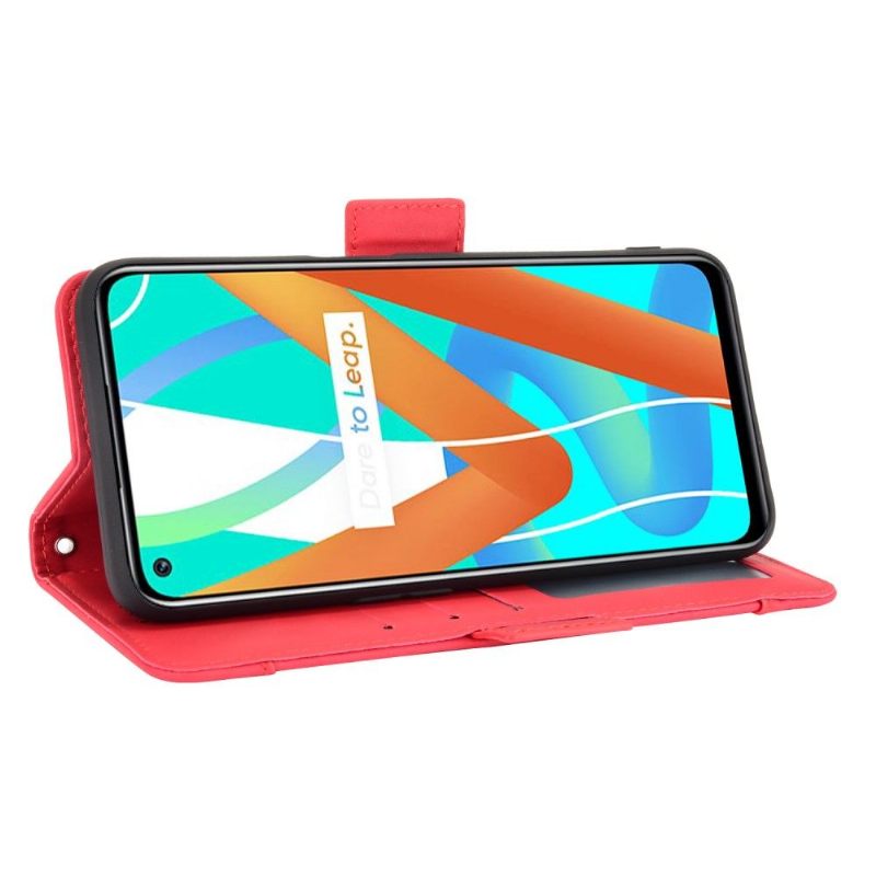 Leren Hoesje voor Realme 8 5G Premium Met Kaarthouder