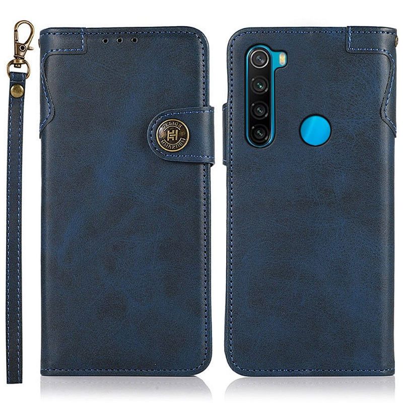 Flip Case voor Xiaomi Redmi Note 8 2021 Khazneh De Klassieker
