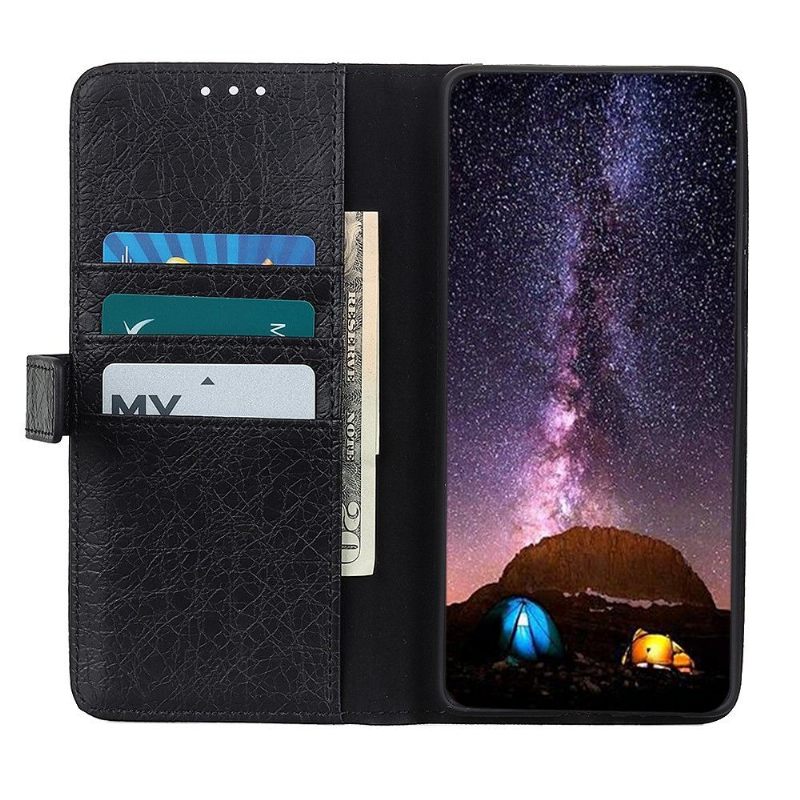 Flip Case voor Xiaomi Redmi Note 8 2021 Neushoorn Kunstleer