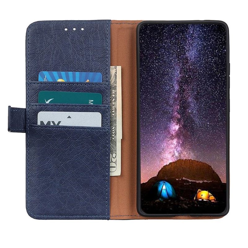 Flip Case voor Xiaomi Redmi Note 8 2021 Neushoorn Kunstleer