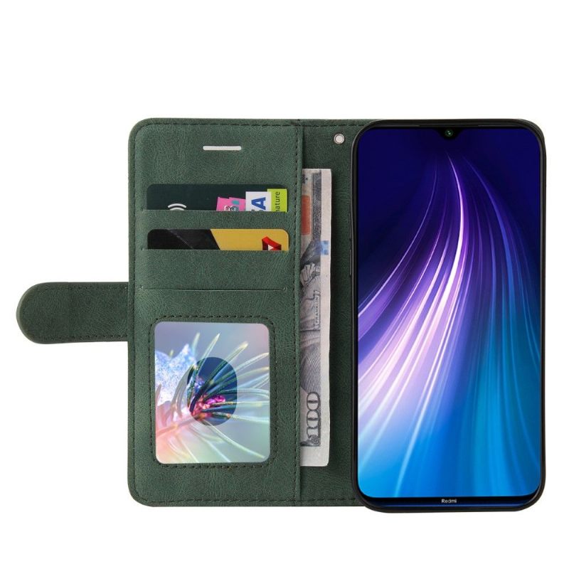 Folio-hoesje voor Xiaomi Redmi Note 8 2021 Bicolor Artistiek
