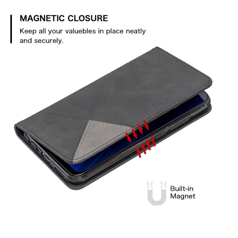 Folio-hoesje voor Xiaomi Redmi Note 8 2021 Célinia-kaarthouder