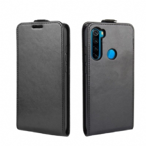Folio-hoesje voor Xiaomi Redmi Note 8 2021 Kunstleer Verticaal