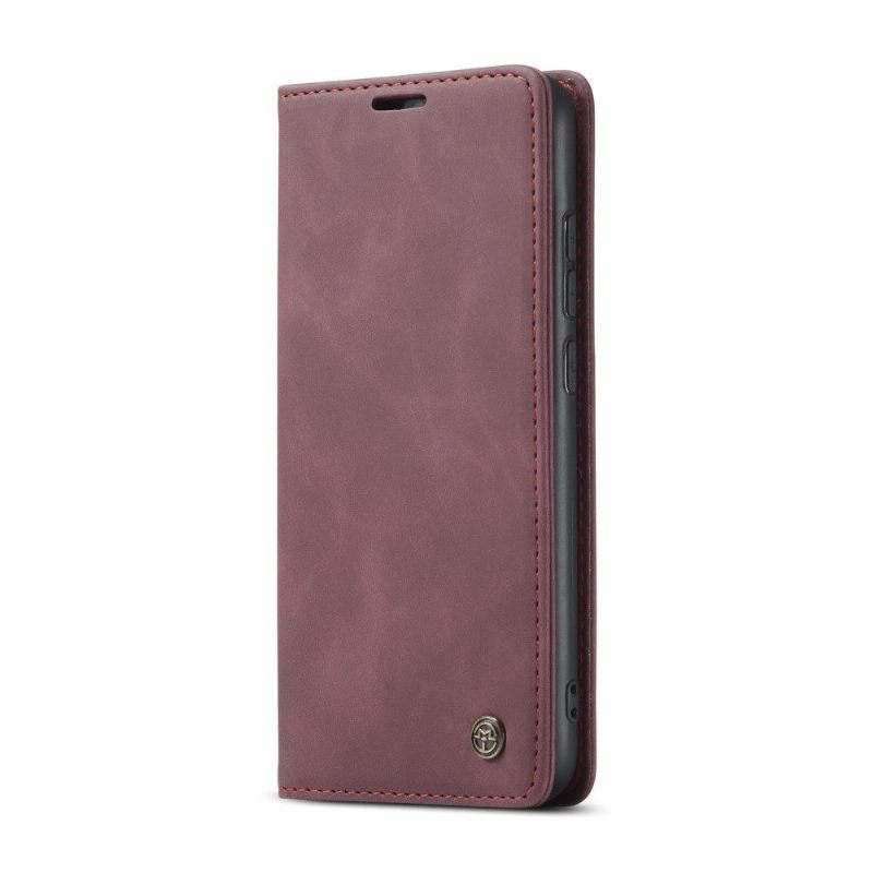 Folio-hoesje voor Xiaomi Redmi Note 8 2021 Retro Imitatieleren Golia's
