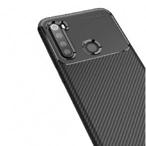 Hoesje voor Xiaomi Redmi Note 8 2021 Koolstofvezelstijl