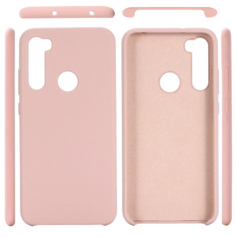 Hoesje voor Xiaomi Redmi Note 8 2021 Vloeibare Siliconen