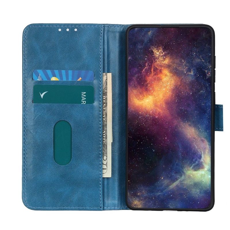 Leren Hoesje voor Xiaomi Redmi Note 8 2021 Khazneh Driekleur