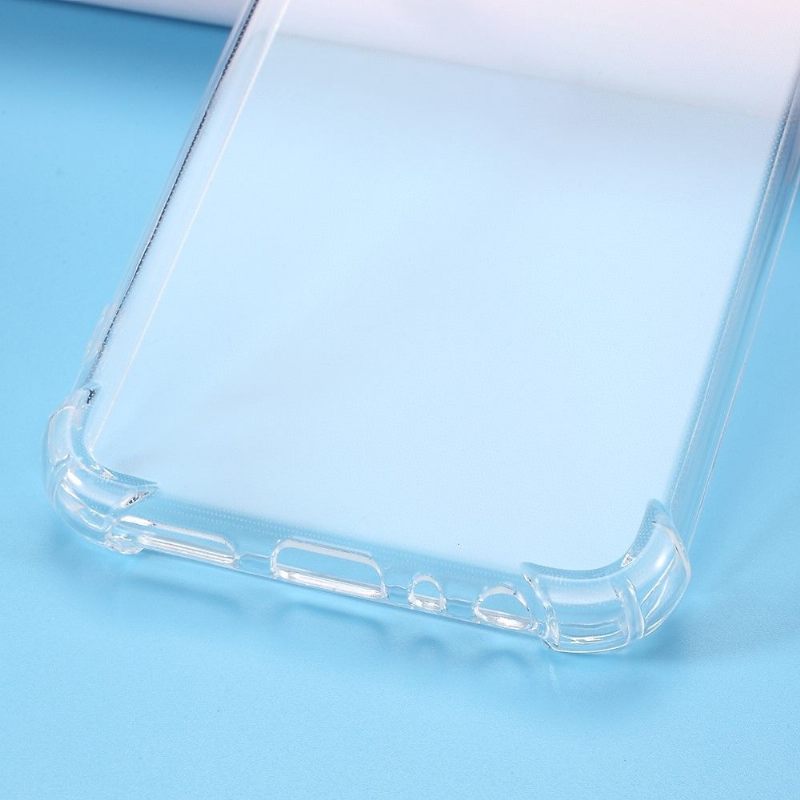 Telefoonhoesje voor Xiaomi Redmi Note 8 2021 Transparante Versterkte Hoeken