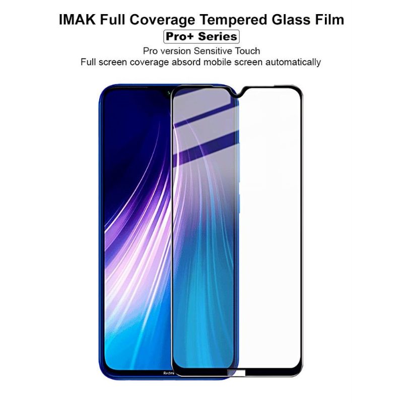Xiaomi Redmi Note 8 2021 / 2019 Schermbeschermer Van Gehard Glas Op Volledige Grootte