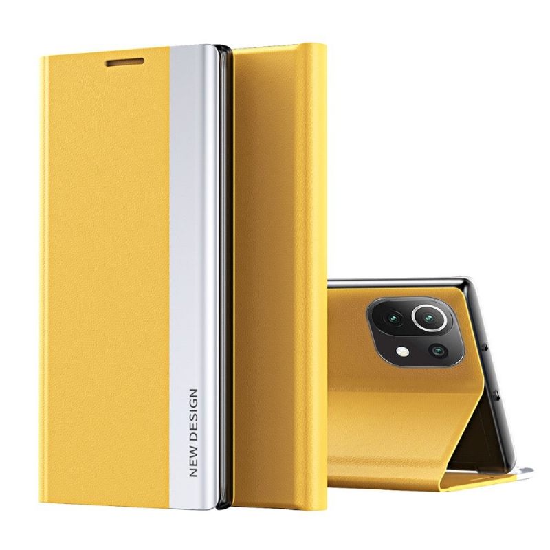 Case voor Xiaomi Mi 11 Lite 5G NE / Mi 11 Lite / Mi 11 Lite 5G Zakelijke Magneet Met Leereffect