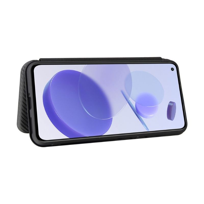 Folio-hoesje voor Xiaomi Mi 11 Lite 5G NE / Mi 11 Lite / Mi 11 Lite 5G Anti-fall Kunstleer Van Koolstofvezel