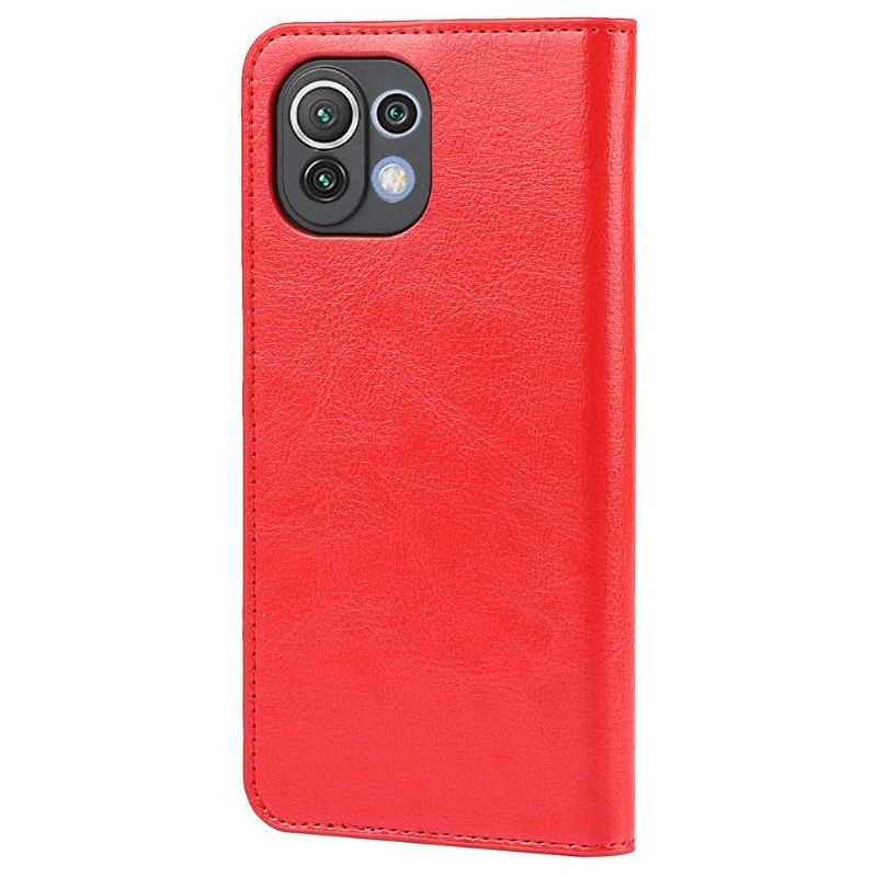Folio-hoesje voor Xiaomi Mi 11 Lite 5G NE / Mi 11 Lite / Mi 11 Lite 5G Ondersteuningsfunctie Voor Leren Kaarthouder