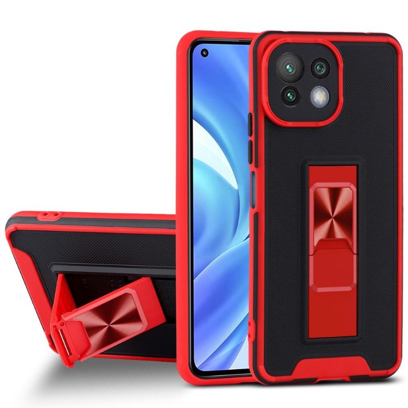 Hoesje voor Xiaomi Mi 11 Lite 5G NE / Mi 11 Lite / Mi 11 Lite 5G Anti-fall Tweekleurig Met Standaard