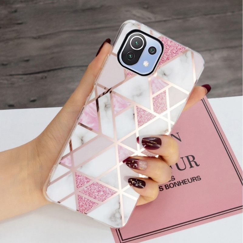Hoesje voor Xiaomi Mi 11 Lite 5G NE / Mi 11 Lite / Mi 11 Lite 5G Geometrie