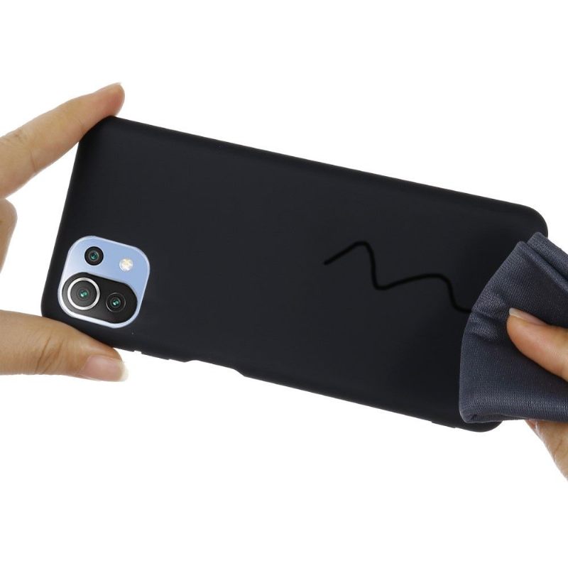 Hoesje voor Xiaomi Mi 11 Lite 5G NE / Mi 11 Lite / Mi 11 Lite 5G Puro Siliconenvloeistof