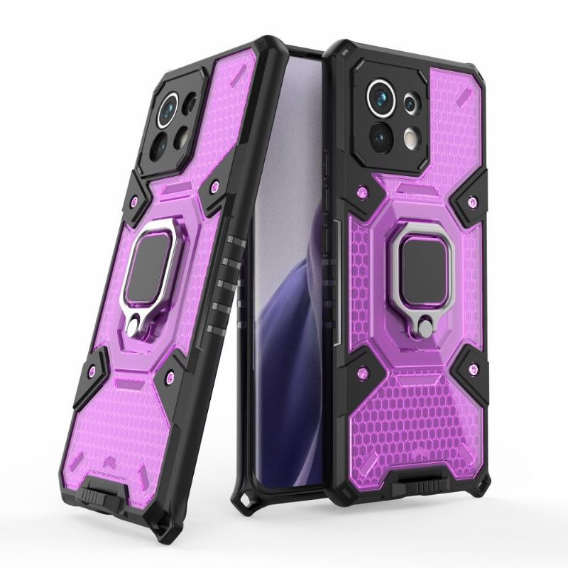 Telefoonhoesje voor Xiaomi Mi 11 Lite 5G NE / Mi 11 Lite / Mi 11 Lite 5G Tweekleurige Ondersteuningsfunctie