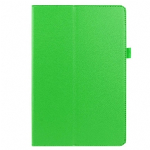 Case voor Samsung Galaxy Tab S8 Plus / Tab S7 Plus Lychee Kunstleer