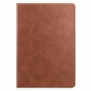 Cover voor Samsung Galaxy Tab S8 Plus / Tab S7 Plus Klassiek Kunstleer