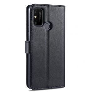 Folio-hoesje voor Honor 9A Azns Retro Leder Effect