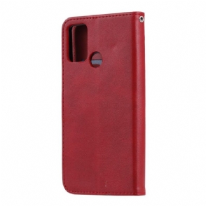 Folio-hoesje voor Honor 9A Ondersteuningsfunctie Ritsvak
